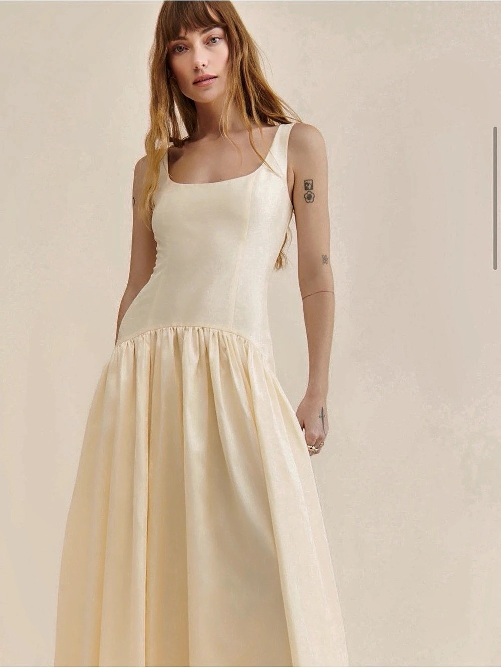 Hutch - Dropped Waist Maxi Dress